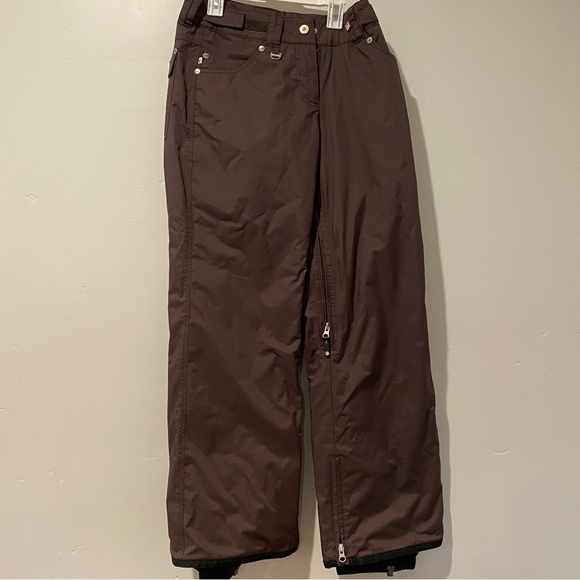 O’Neil freedom snow ski pants Women’s Small brown - Picture 1 of 7